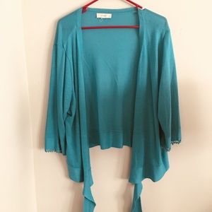 CJ Banks sweater shrug 3x